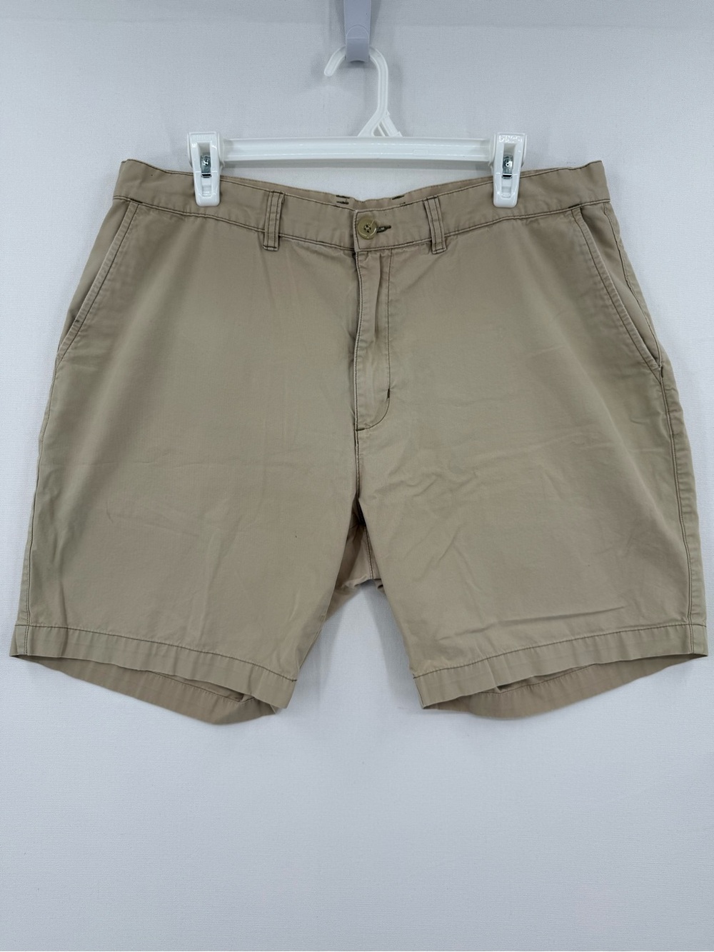 Patagonia Men's Organic Cotton Khaki Chino Shorts Size 36 Beige Casual